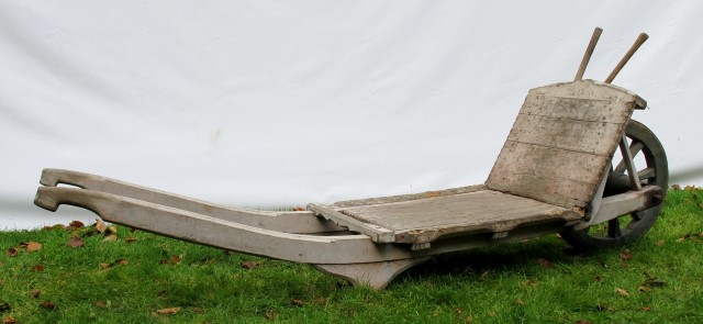 Platte kruiwagen, Karrenmuseum Essen